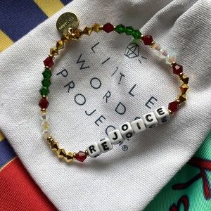 Little Words Project Bracelet Rejoice - Christmas